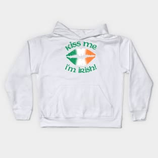 Kiss me I'm Irish Kids Hoodie